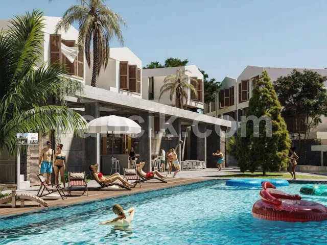 Alsancak'ta Satılık 3 Yatak Odalı Modern Villa