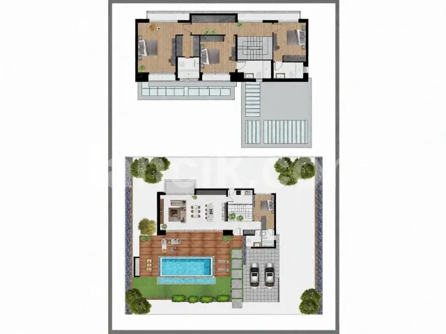 Ozanköy'de Satılık 4 Yatak Odalı Havuzlu Lüks Villa - 7