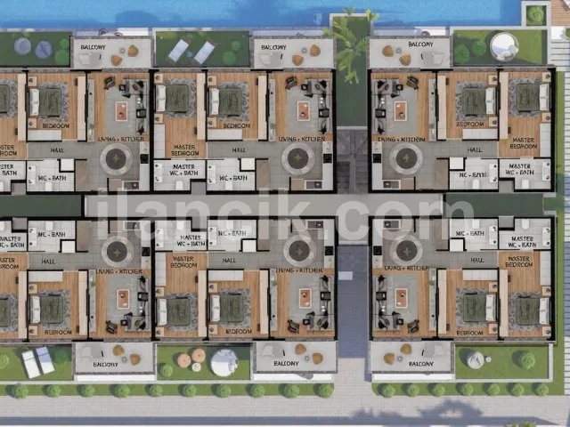 Satılık 2+1 Bahçeli Daire - Lapta, Girne - 4