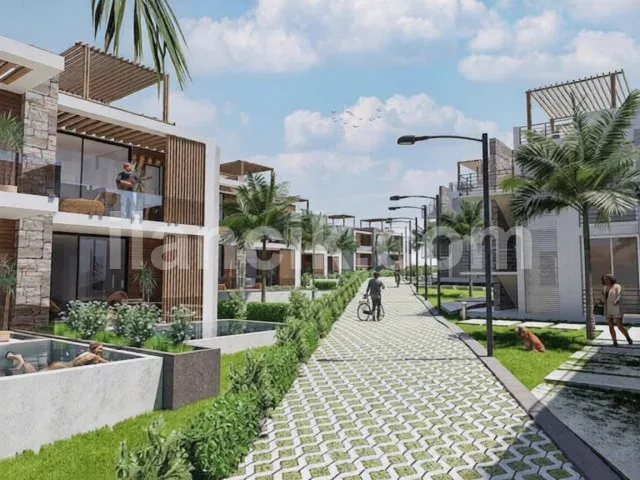 Satılık 1+1 Daire, Bahçeli Girne - 104 m² - 3