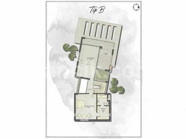 Satılık 3+1 Villa - Çatalköy, Girne - 10