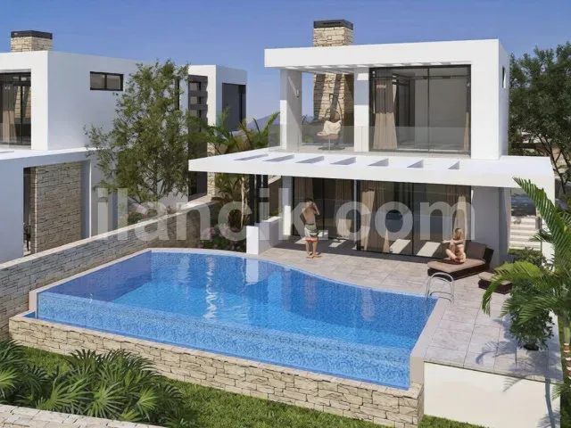 Satılık 3+1 Lüks Villa - Çatalköy, Girne - 9
