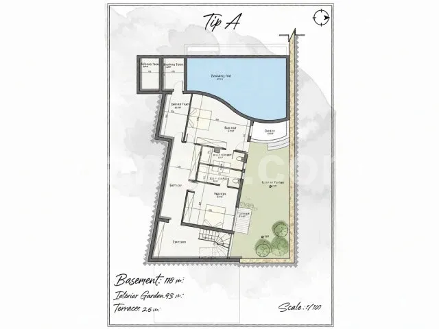 Satılık 3+1 Lüks Villa - Çatalköy, Girne - 14