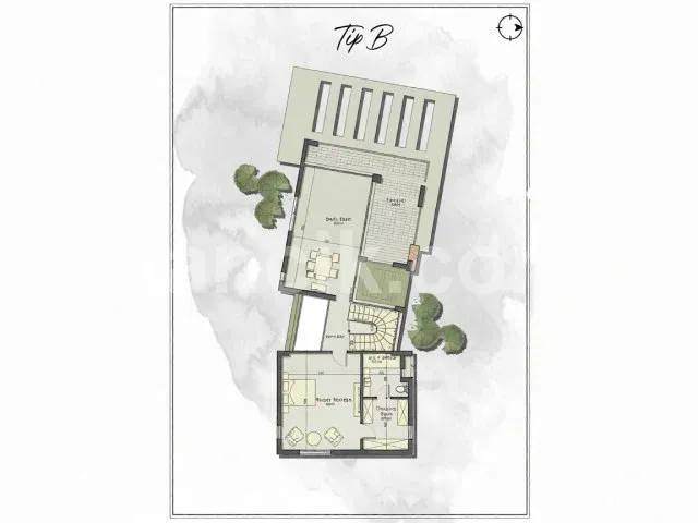Satılık 3+1 Lüks Villa - Çatalköy, Girne - 16