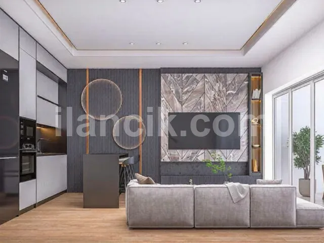 Bahçeli'de Satılık Modern 1+1 Daire - Zengin Sosyal Tesisler - 4