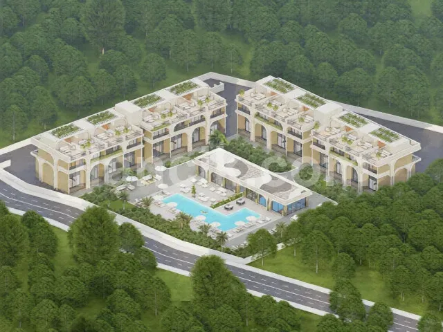 Bahçeli'de Satılık Modern 1+1 Daire - Zengin Sosyal Tesisler - 13