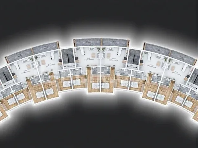 Satılık 2+1 Penthouse, Lapta Girne - Denize 800m - 6
