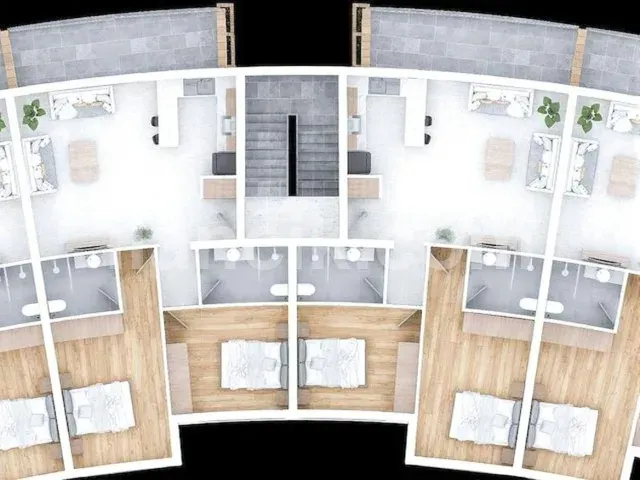 Satılık 2+1 Penthouse, Lapta Girne - Denize 800m - 7
