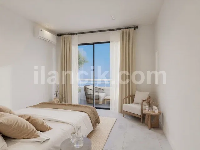 Satılık 1 Yatak Odalı Daire, Kayalar Girne