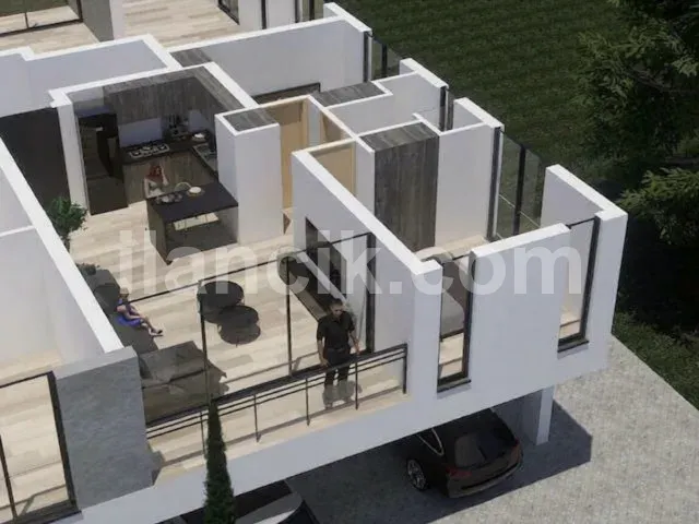 Lefkoşa Marmara'da Satılık 2 Odalı Penthouse - 7