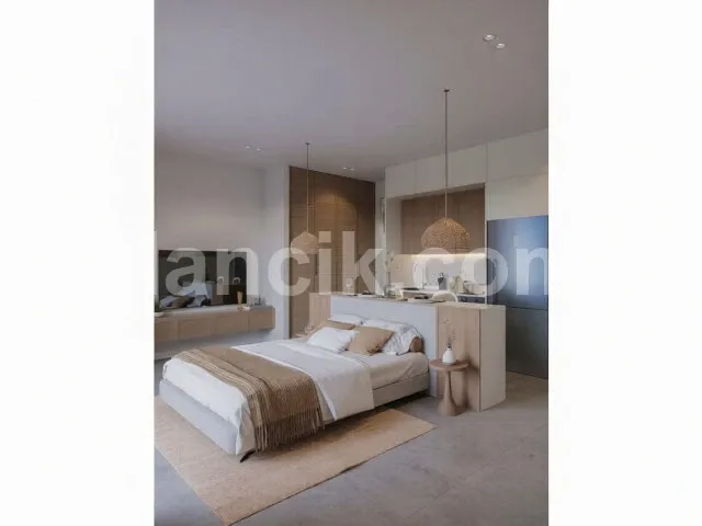 Satılık 1 Yatak Odalı Daire, Kayalar Girne - 12