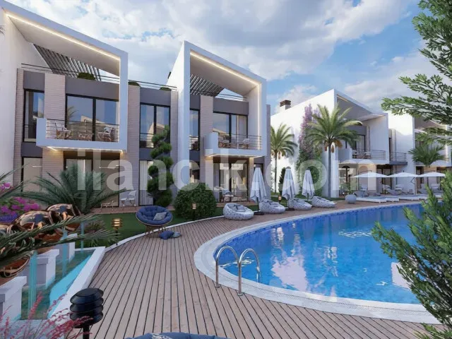 Satılık 1+1 İkiz Villa – Lapta, Girne - 13