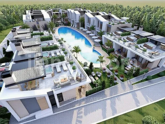 Satılık 1+1 İkiz Villa – Lapta, Girne - 14