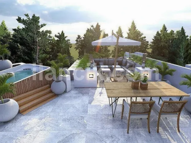 Girne Alsancak'ta Satılık 1 Yatak Odalı Daire - 3
