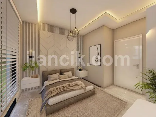 Girne Alsancak'ta Satılık 1 Yatak Odalı Daire - 5