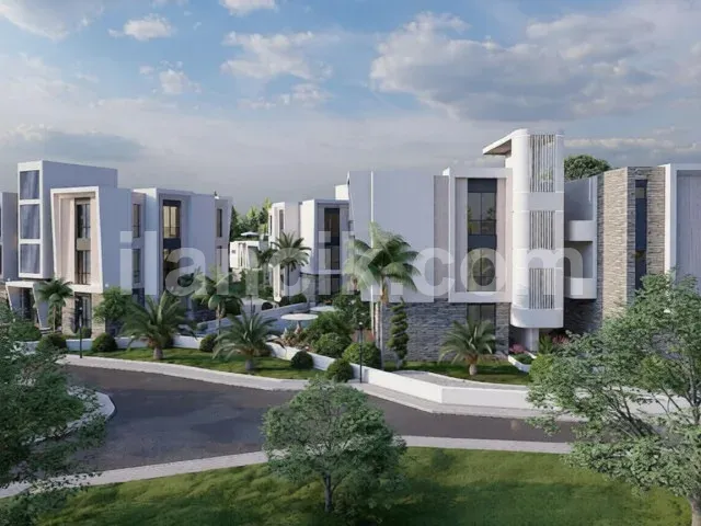 Girne Alsancak'ta Satılık 1 Yatak Odalı Daire - 18