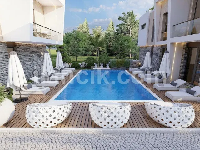 Girne Alsancak'ta Satılık 1 Yatak Odalı Daire - 19
