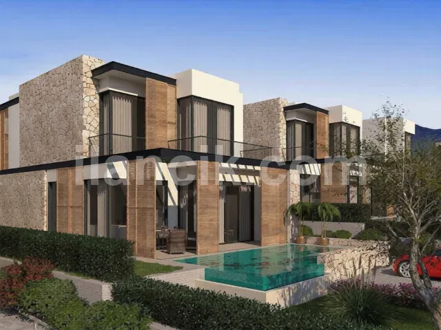 Girne Ozanköy'de Satılık 6 Yatak Odalı Lüks Villa