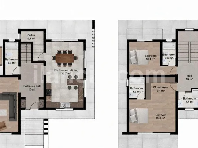 Alsancak'ta Satılık 4 Yatak Odalı Lüks Villa - 17