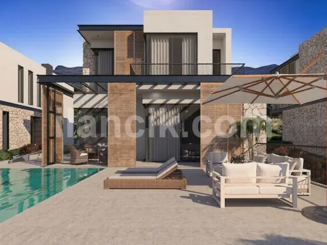 Girne Ozanköy'de Satılık 6 Yatak Odalı Lüks Villa - 8