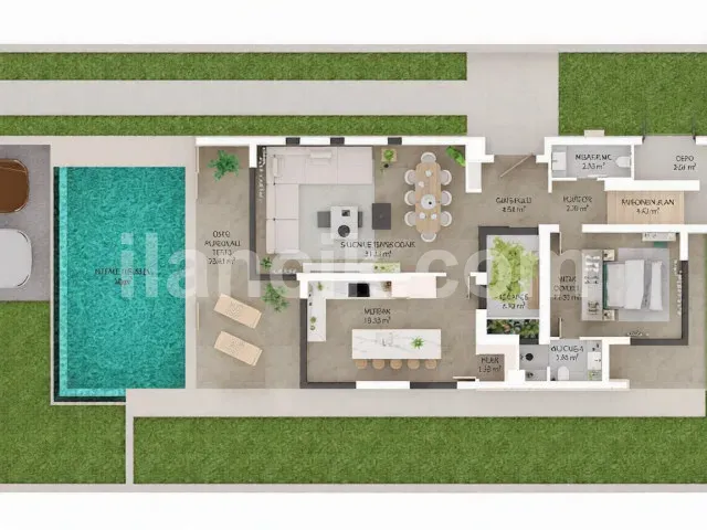 Girne Ozanköy'de Satılık 6 Yatak Odalı Lüks Villa - 20