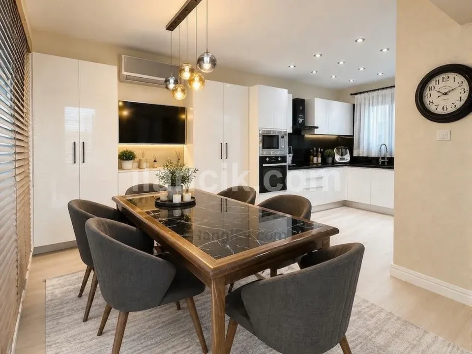 Girne Doğanköy'de Satılık Mobilyalı 4 Odalı Villa - 3