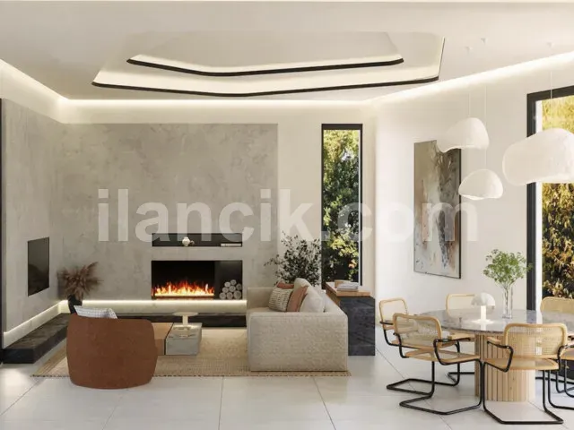 Satılık 4 Yatak Odalı Villa - Çatalköy, Girne