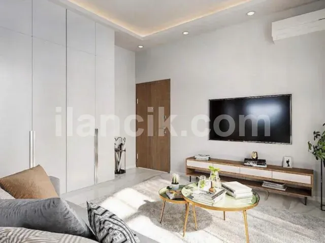 Lapta'da Satılık 1+1 Özel Bahçeli Daire - 17