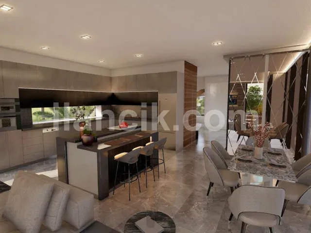 Satılık 3 Yatak Odalı Modern Villa - Çatalköy, Girne - 3