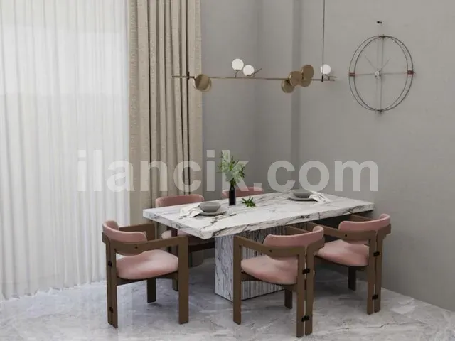 Satılık 2+1 Daire, Havuz ve Bahçe ile Lapta Girne - 12