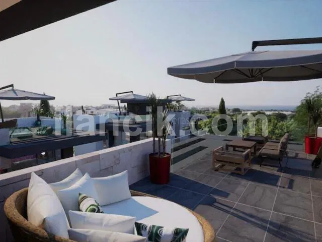 Alsancak'ta Satılık 2 Yatak Odalı Penthouse - Girne - 7
