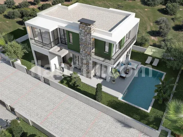Satılık 3 Yatak Odalı Villa | Zeytinlik, Girne - 5