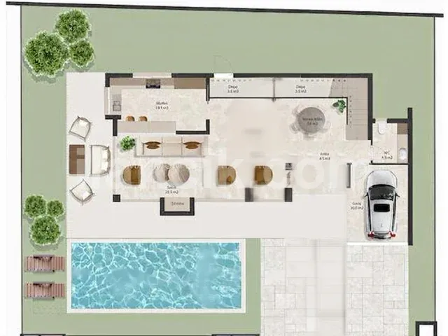Satılık 3 Yatak Odalı Villa | Zeytinlik, Girne - 19