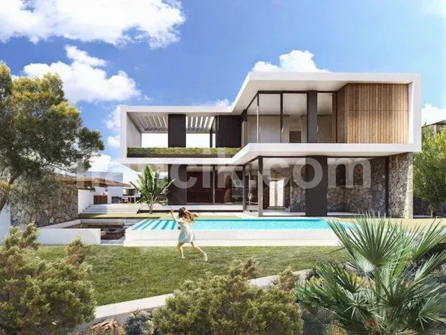 Satılık 4 Yatak Odalı Lüks Villa - Çatalköy, Girne - 5