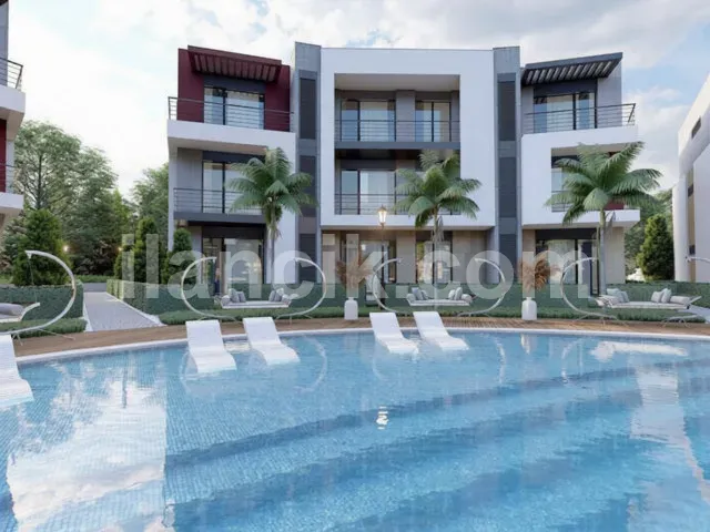 Satılık 2+1 Daire, Lapta Girne - Deniz Manzaralı - 5