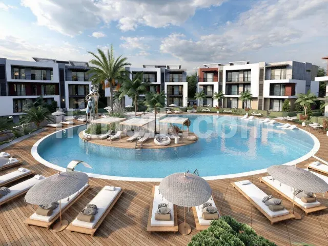Satılık 2+1 Daire, Lapta Girne - Deniz Manzaralı - 8