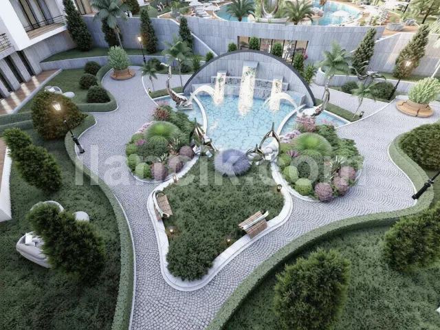 Satılık 2+1 Daire, Lapta Girne - Deniz Manzaralı - 9