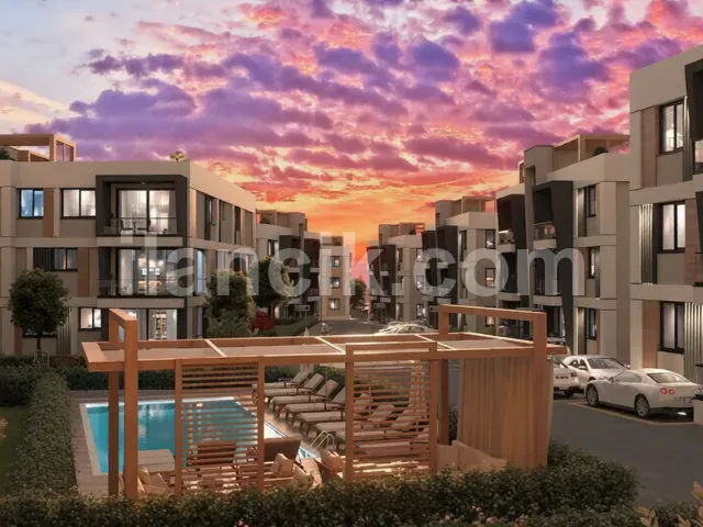 Satılık 3+1 Daire, Lapta Girne - Çatı Teraslı İki Katlı