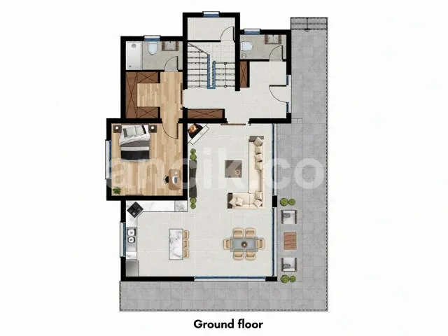 Satılık 4 Yatak Odalı Lüks Villa - Alsancak, Girne - 12