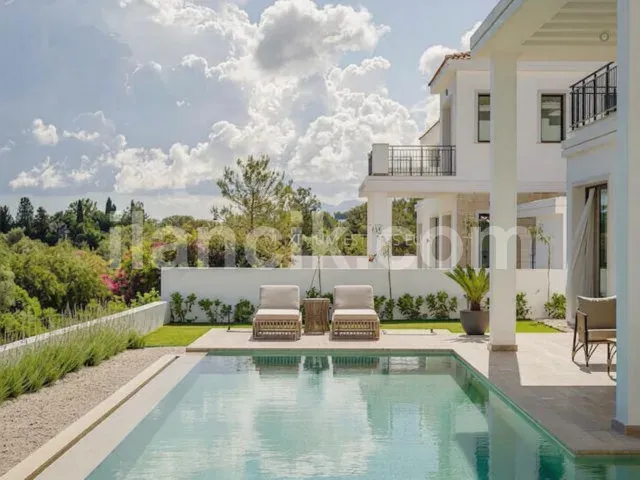 Satılık Villa, Bellapais, Girne - Tarihi Manastır Manzaralı
