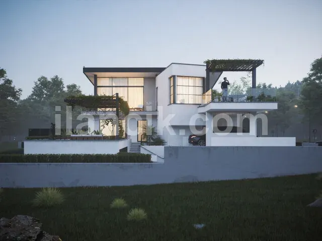 Alsancak'ta Satılık Villa Projeli Konut İmarlı Arsa - 554 m² - 2