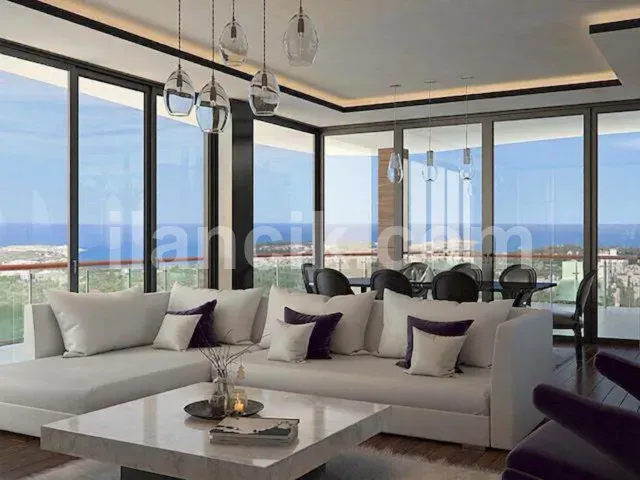 Satılık Penthouse, Yukarı Girne - 4 Yatak Odalı - 8