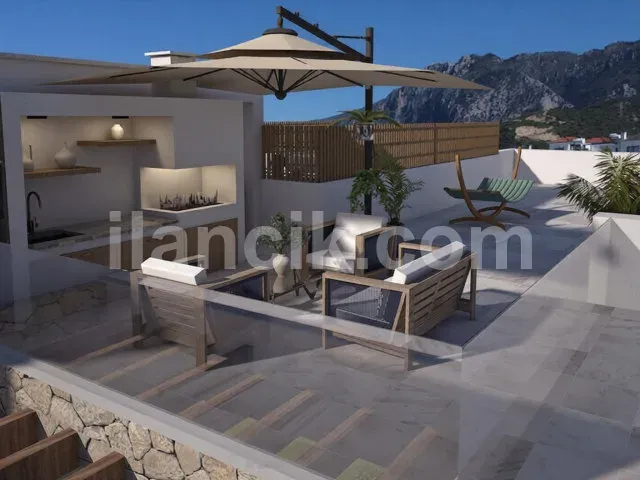 Alsancak'ta Satılık 2 Yatak Odalı Daire - Girne - 13