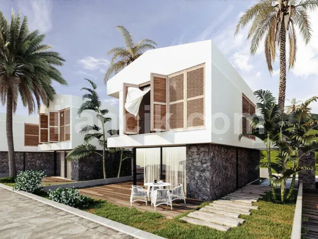 Nafes Kesen Deniz ve Dağ Manzarasından En İyi Şekilde Yararlanmak İçin Tasarlanmış 20 Villa ve Teraslı Evden Oluşan Güzel Havuzlu Bir Site. - 20