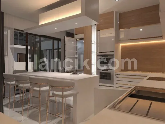 Alsancak'ta Satılık Havuzlu 4 Yatak Odalı Modern Villa