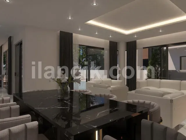 Alsancak'ta Satılık Havuzlu 4 Yatak Odalı Modern Villa - 2