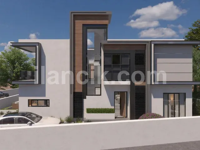 Alsancak'ta Satılık Havuzlu 4 Yatak Odalı Modern Villa - 3
