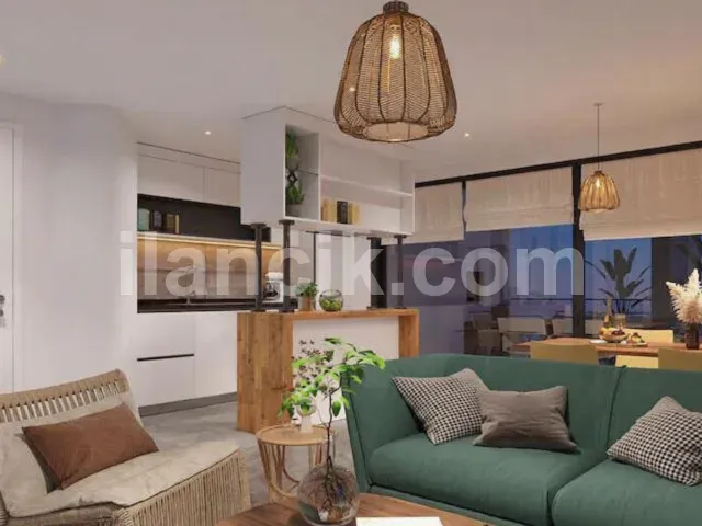 Satılık 1+1 Daire - Yayla, Güzelyurt - Deniz Manzaralı - 4