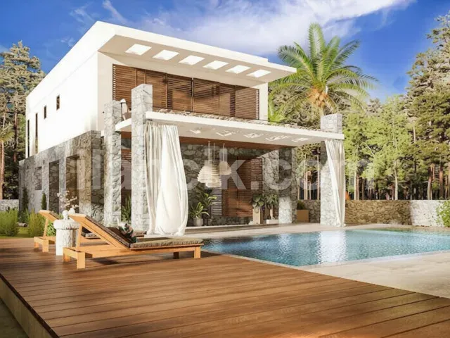 Satılık 4 Yatak Odalı Villa - Lapta, Girne