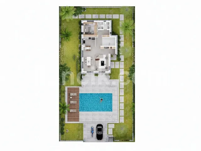Satılık 4 Yatak Odalı Villa - Lapta, Girne - 8